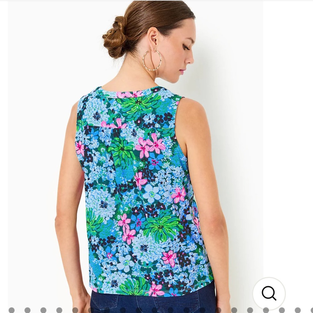 Lilly Pulitzer Dev Top Size Large - Picture 2 of 8